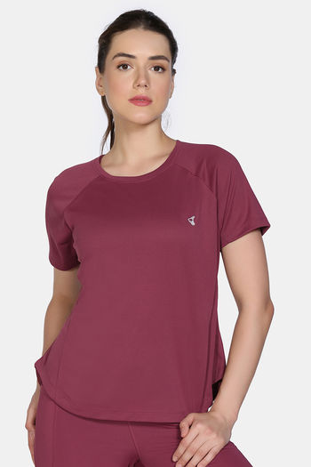 Buy Zelocity Quick Dry Relaxed Top - Hawthorn Rose